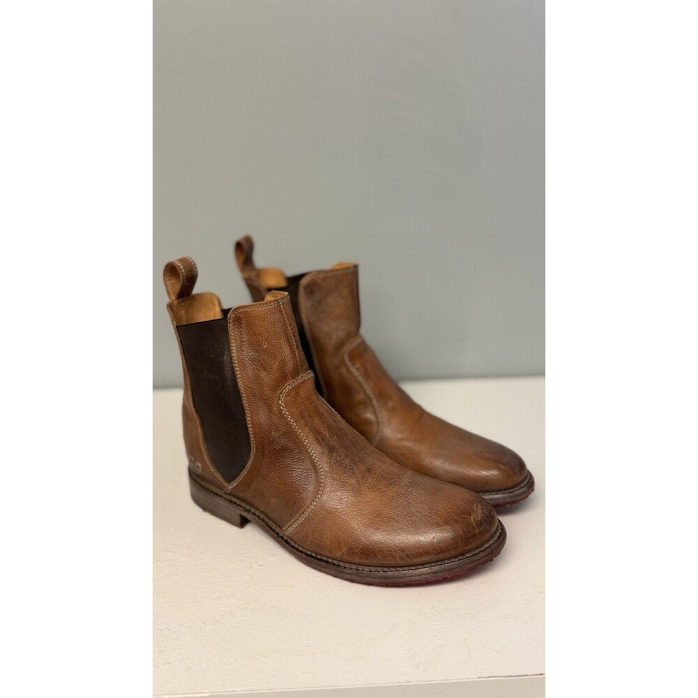 BED|STÜ Brown Leather Chelsea Boots | Size 8 - Picture 3 of 10